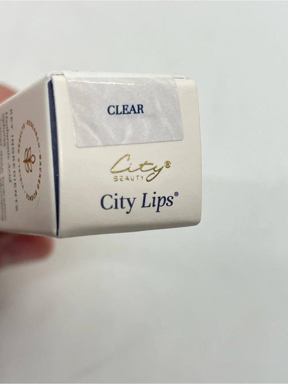 City Lips Plumping Lip Gloss Clear NIB